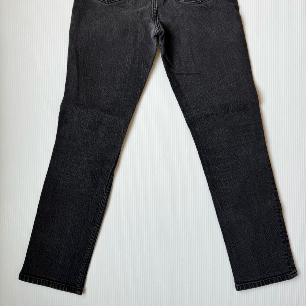 Reformation Liza Jeans 28 Black Sustainable Organic Denim Capsule Ecotone Europe - Picture 11 of 16
